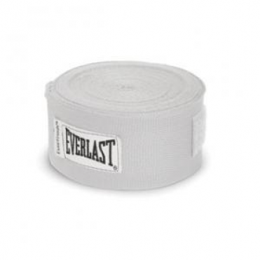 Бинты Everlast 4,55 м белый 4456WHT